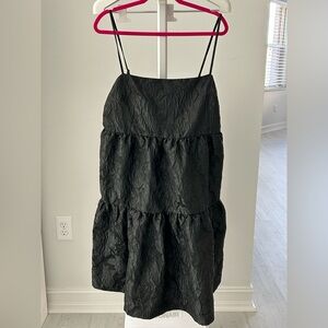 Tiered knee length fancy dress